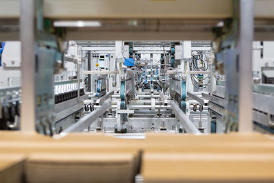 Interior of factory