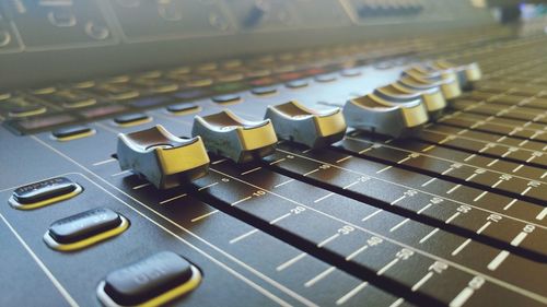 Close-up of computer keyboard