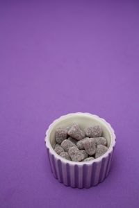 Close-up of ice cream in bowl