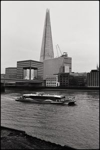 View of buildings at waterfront