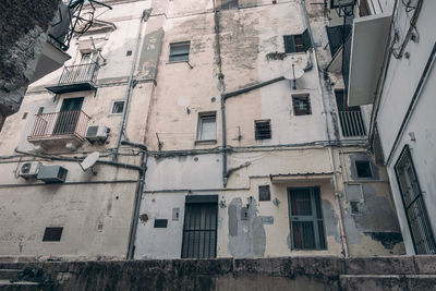 Low angle view of old building