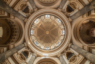 Low angle view of ceiling