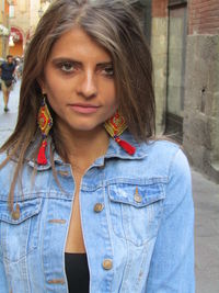 Portrait of beautiful woman