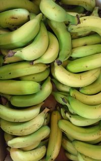 Full frame shot of bananas