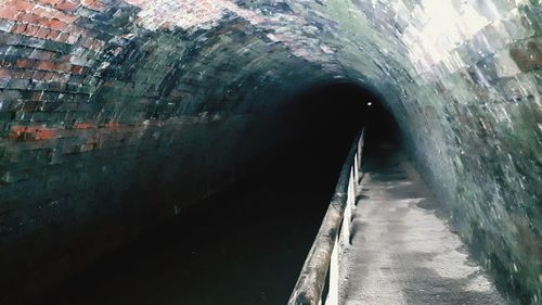 Panoramic view of alley amidst buildings