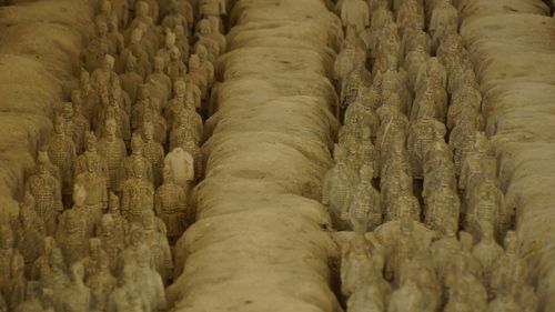 Full frame shot of bread