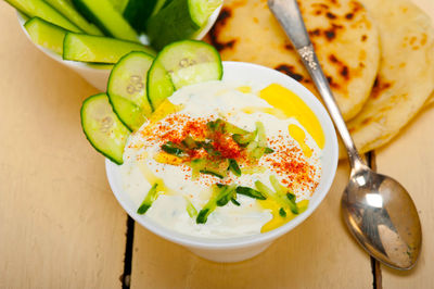 Arab middle east r bi laban goat yogurt and cucumber salad