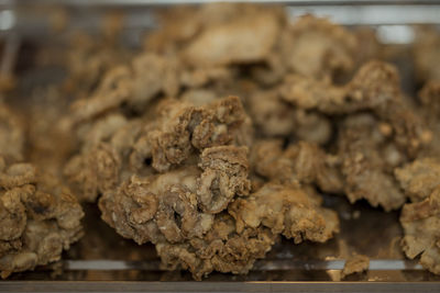 Close-up of chocolate on table