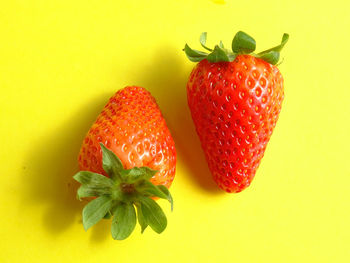 Close-up of strawberries