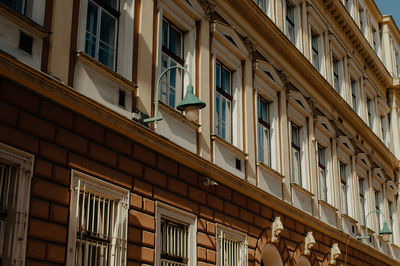 Low angle view of building in city