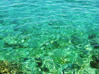Full frame shot of sea water