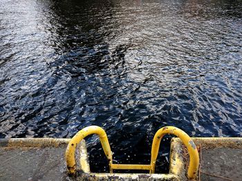 Close-up of rippled water