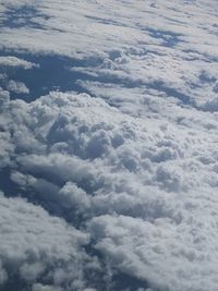 Full frame shot of clouds in sky