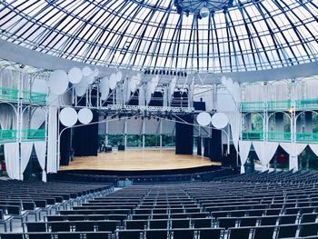 Low angle view of modern office building