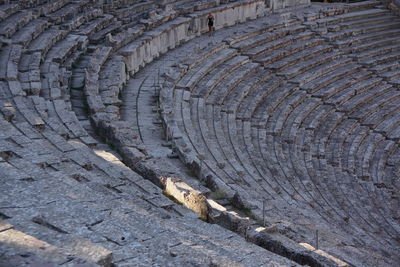 Close-up of old ruins