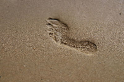 We all leave a foot print on this earth 