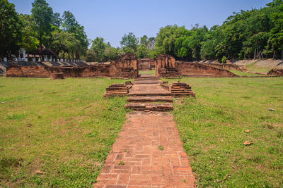 View of a temple