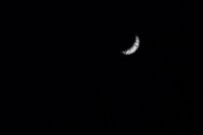 Close-up of moon at night