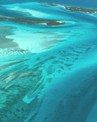 Aerial view of swimming pool