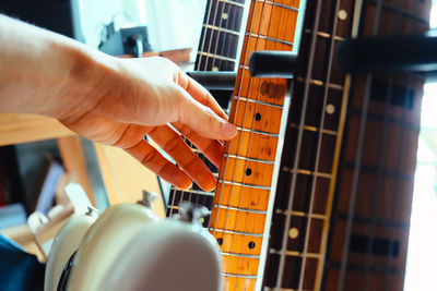 Man playing guitar