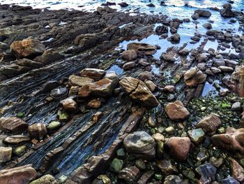 Full frame shot of rocks