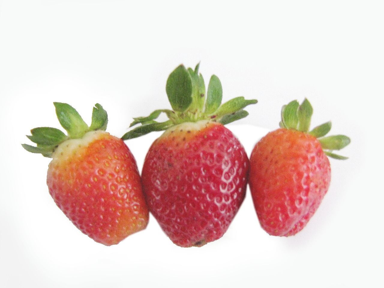 fruit, strawberry, food, food and drink, white background, berry fruit, healthy eating, freshness, red, leaf, ripe, no people, studio shot, sweet food, close-up, ready-to-eat, day