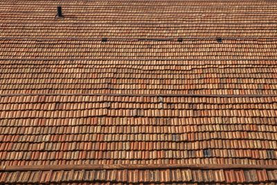 Full frame shot of roof tiles