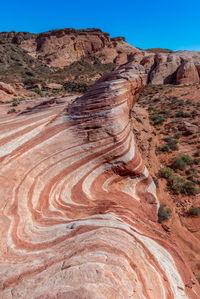 Firewave at valley of fire state park, nevada