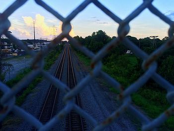 Full frame shot of chainlink fence