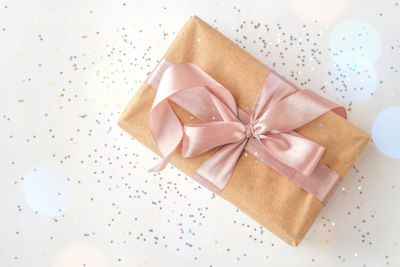 Close-up of gift box