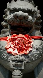 Close-up of buddha statue