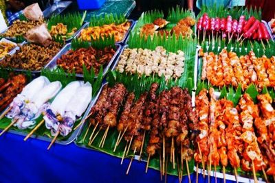 Close-up of vegetables for sale at market stall