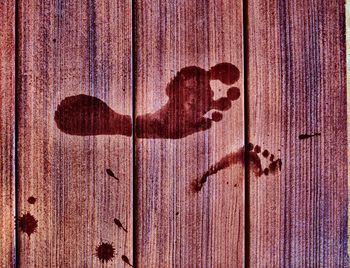 Close-up of wooden door