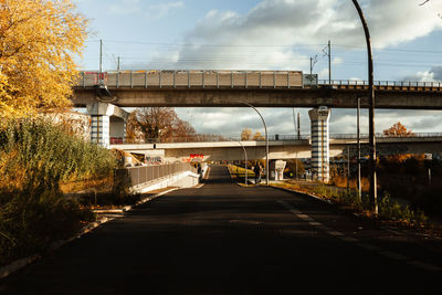 Bridge against sky