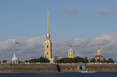 Tower of building against sky