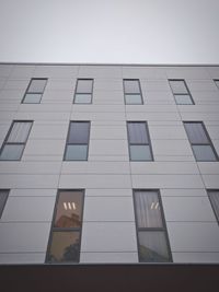 Low angle view of building against clear sky