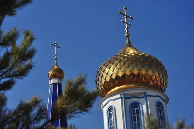 Low angle view of cathedral against sky