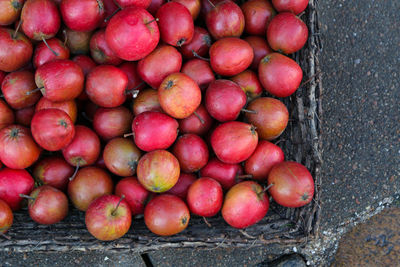 Close-up of strawberries