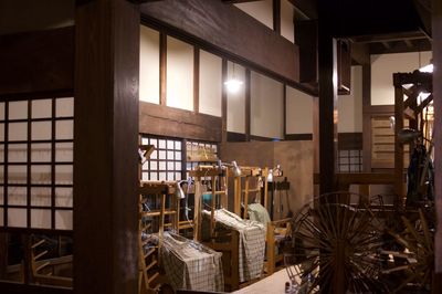 Interior of restaurant