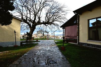 View of built structure against sky