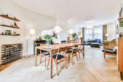 Interior of modern apartment