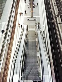 View of subway station