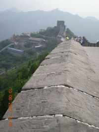 View of mountain range