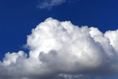 Low angle view of clouds in sky