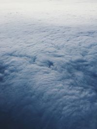 Scenic view of frozen lake