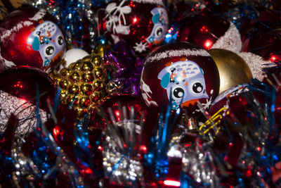 Close-up of christmas decoration