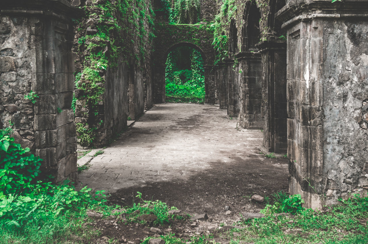 CORRIDOR OF OLD BUILDING