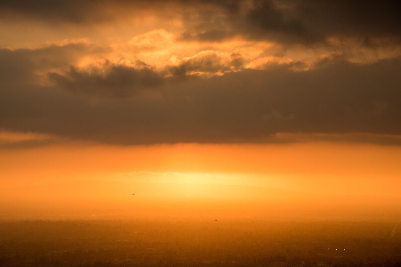 sunset, nature, beauty in nature, sky, tranquility, cloud - sky, scenics, silhouette, tranquil scene, outdoors, landscape, dramatic sky, no people, idyllic, sun, sunrise, day