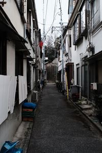 Street amidst buildings in city