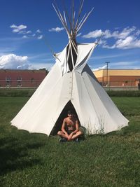 Teepee in montana 